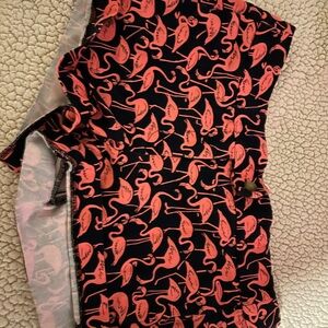 Jcrew Flamingo Print Shorts